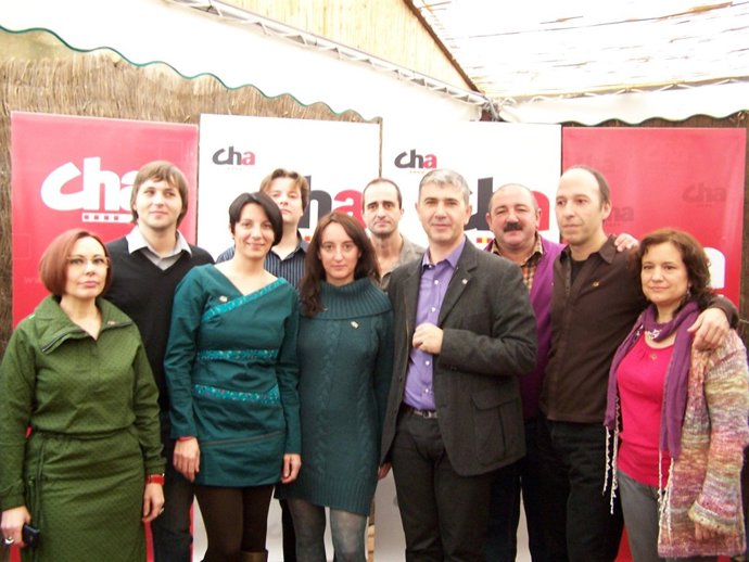 Candidatos de CHA al Ayuntamiento