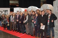 Aldama encabeza la comitiva del PSOE de La Rioja para participar en la Convención Autonómica del partido en Zaragoza