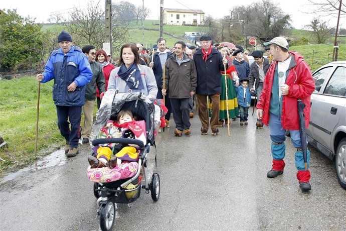 subida en abarcas con Revilla