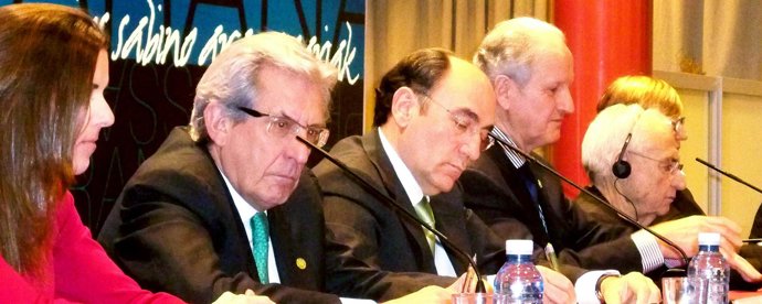 Berasategi, Etxenike, Sánchez Galán, Atutxa, Gehry y Alkorta