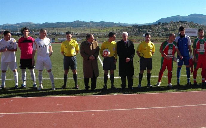 Luciano Alonso en la inauguración de las nuevas instalaciones de la Ciudad Depor