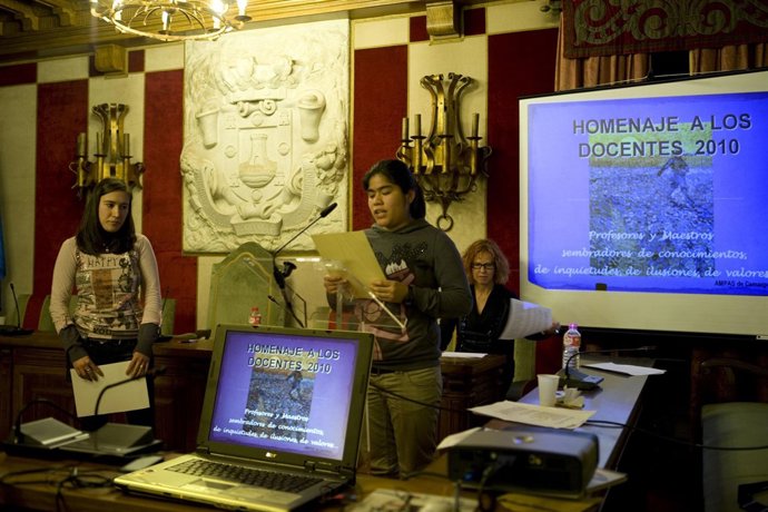 Homenaje al Docente. 