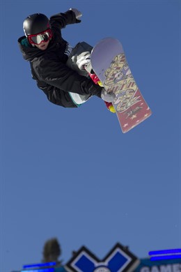 Jan. 29, 2011 Aspen, Colo, Buttermilk Mountain: Queralt Castellet, Women's Snowb