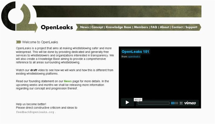 El grupo escindido de WikiLeaks lanza un nuevo sitio