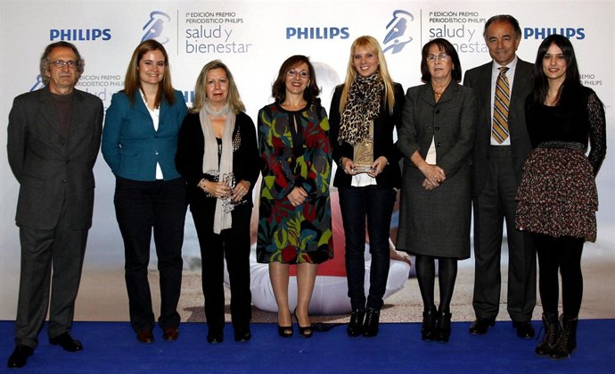 Acto de entrega de los 'Premios Periodísticos sobre Salud y Bienestar' de Philip
