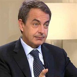 Presidente del Gobierno, José Luis Rodríguez Zapatero, en los desayunos de TVE