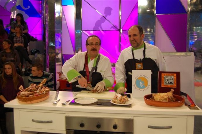 Acto de promoción de la IGP del Lechazo de Castilla y León.