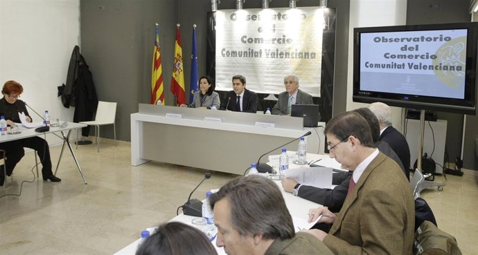 Reunión del Observatorio del Comercio de la Comunitat Valenciana.