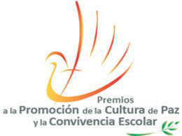 Imagen del premio a la promoción de la cultura de la paz y la convivencia escola