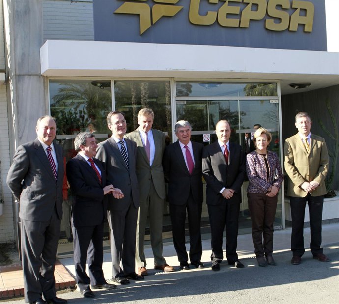 Visita a las instalaciones de Cepsa en Huelva