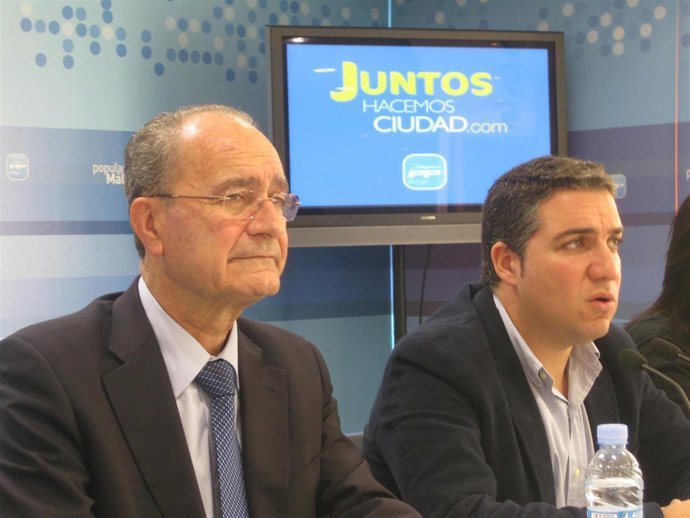 De la Torre y Bendodo tras la reunión con el equipo de campaña