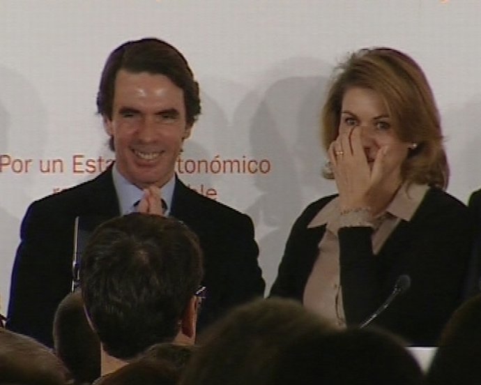 Cospedal y Aznar en FAES