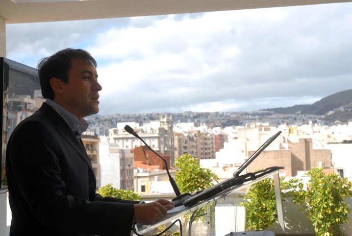 El consejero de Turismo del Cabildo de Tenerire, Bermúdez