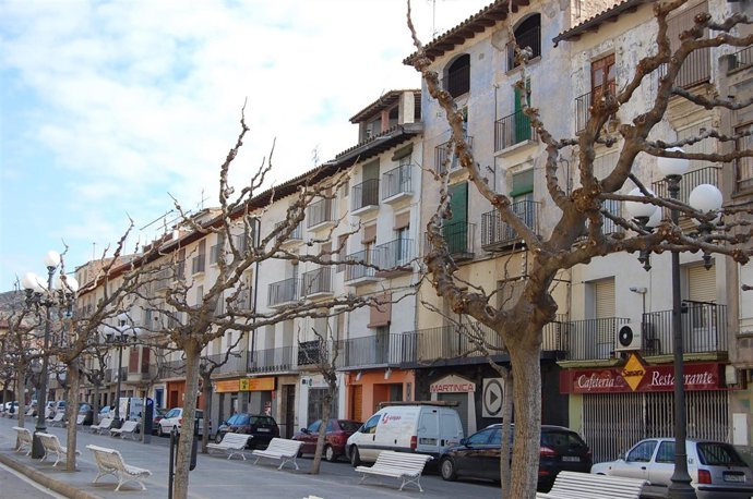 Casco histórico de Fraga (Huesca)