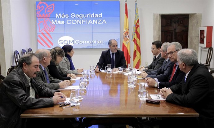 Reunión de Camps con FVMP y asociaciones agrarias