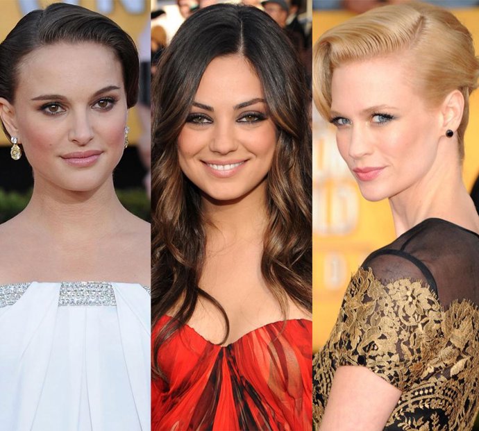 Montaje de Natalie Portman, Mila Kunis y January Jones 