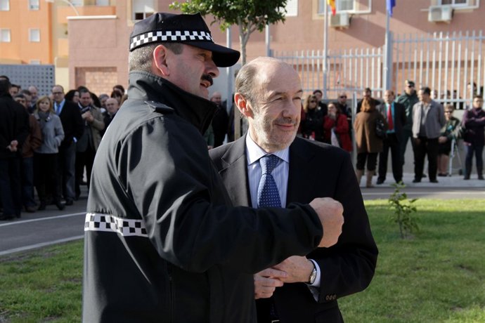 El vicepresidente primero del Gobierno, Alfredo Pérez Rubalcaba, visita el nuevo