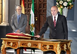 Toma de posesión del rector de la UAL, Pedro Molina