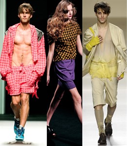 Montaje de la primera jornada de la 080 Barcelona Fashion 