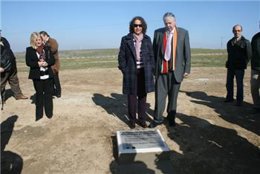 primera piedra de la Hospedería de Villafranca de los Barros