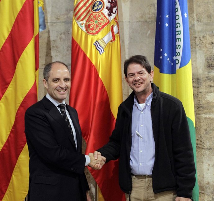 Valencia 01022011. Cid Ferreiras Gomes Gobernador de Ceara  Brasil