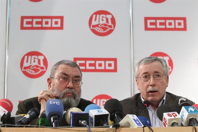 Toxo y Méndez hablan sobre el pacto social