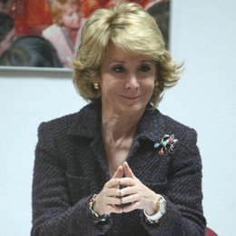 Presidenta de la Comunidad de Madrid, Esperanza Aguirre