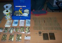 Desmantelado un punto de venta de droga en Alcalá tras agredir a un guardia civil