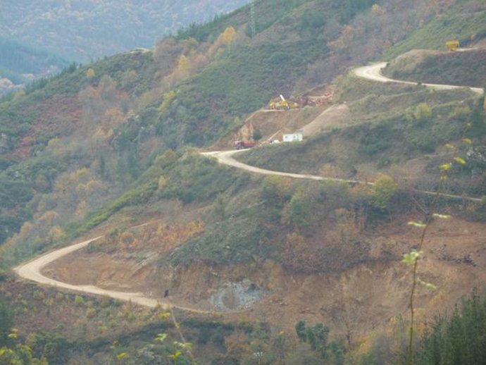 Cantera de Chano Porciles, en Cangas del Narcea