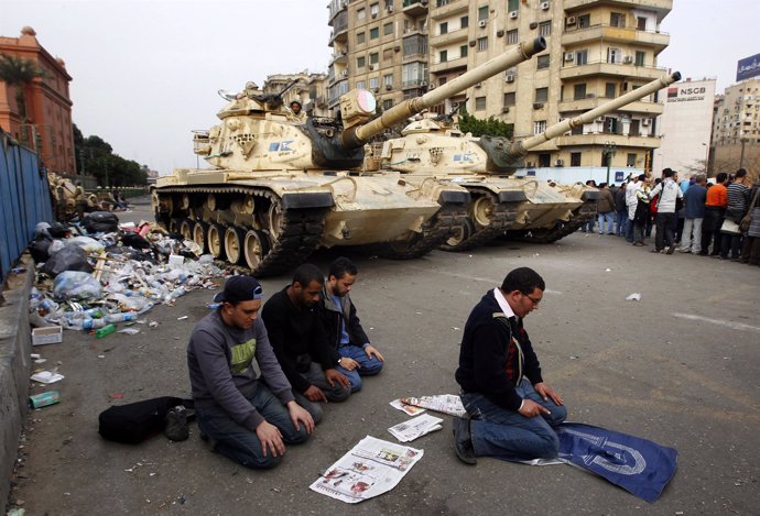 Siguen las protestas en Egipto