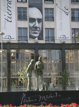 Monumento a Antonio Machado en Soria