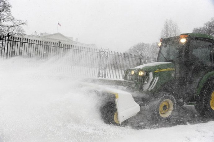 Temporal de nieve en EEUU