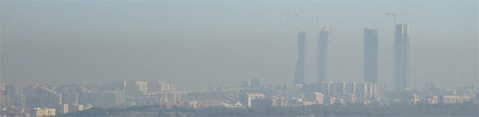 Contaminación en Madrid