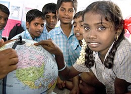 Trabajo en la India de Vicente Ferrer