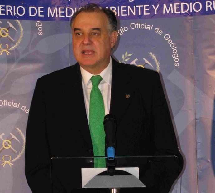 Luis Eugenio Suárez, presidente del Colegio de Geólogos (ICOG)