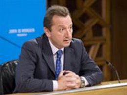 El consejero de Empleo de la Junta de Andalucía, Manuel Recio