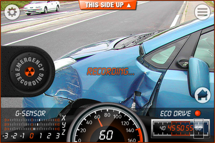 iCar Black box aplicación para iPhone desde App Store