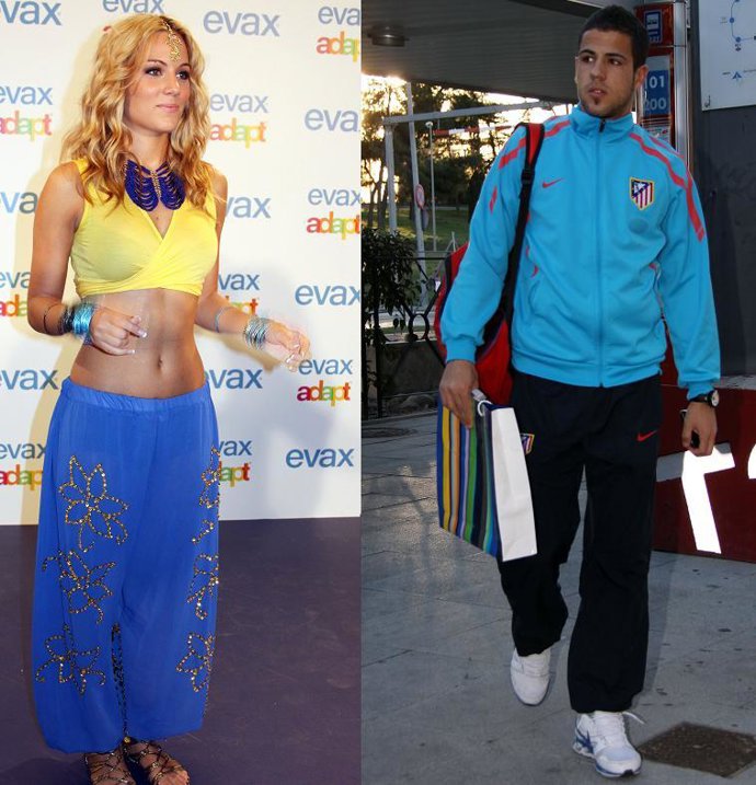 David De Gea y Edurne (Montaje)