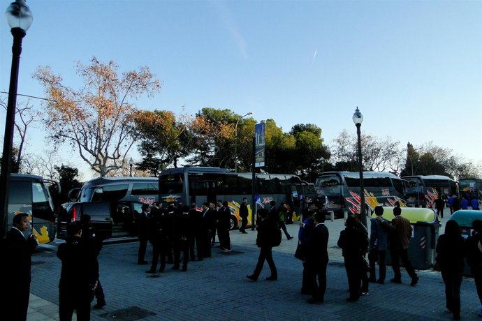 Visita de 600 chinos a Madrid y Barcelona