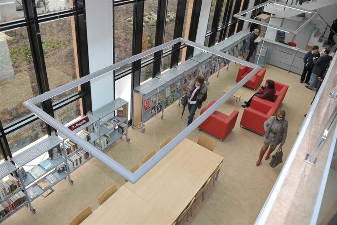 Nuevas instalaciones de la biblioteca de Churriana 