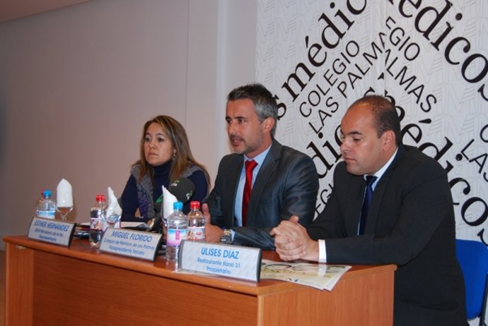 Rueda de prensa de la presentación de la recaudación de fondos para Haití