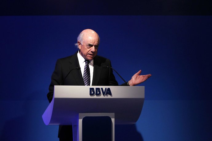 Presidente de BBVA, Francisco González