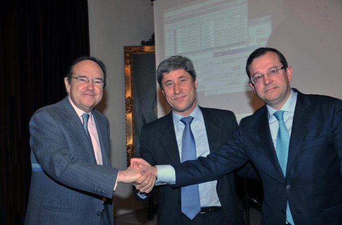 Francisco Pulido, José Carlos Pla y Rafael Palacios Bejarano