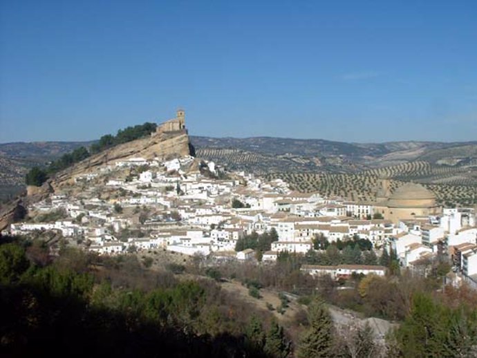 Vista general de Montefrío (Granada)
