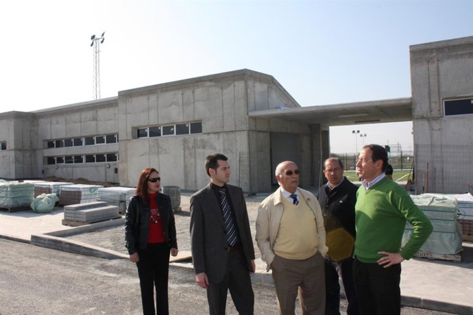 El nuevo recinto deportivo de El Palmar contará con un campo de fútbol 7 y cuatr