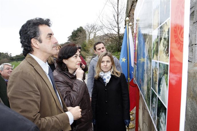 Martín inaugura las obras de saneamiento en Seña