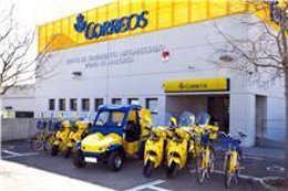 Flota de Vehículos eléctricos de Correos en Baleares.