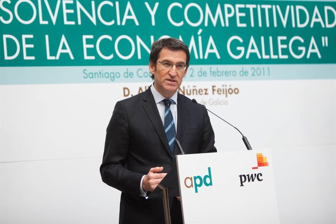 Alberto Núñez Feijóo, acompañado por varios membros do Goberno galego, intervirá