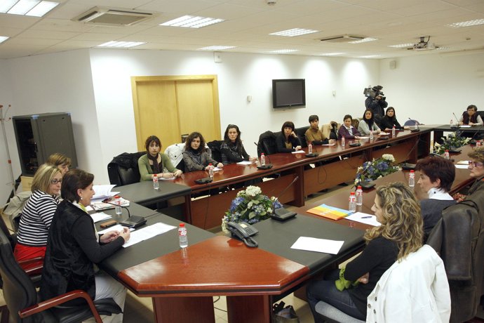 Un momento de la reunión