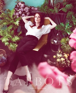 La actriz Julianne Moore para Talbots 
